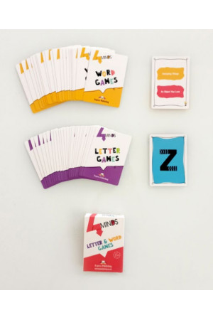 4Minds Letter & Word Games A1-C1/C2 Cards - 4Minds | Litterula