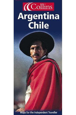 Collins. Map of Argentina & Chile* -  | Litterula