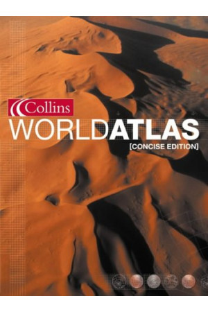 Collins. World Atlas Concise Edition Hard Cover* - Pasaulio pažinimas | Litterula