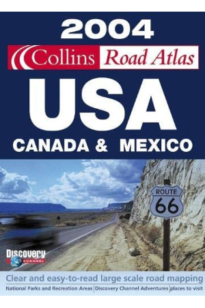 Collins. Road Atlas of USA, Canada & Mexico 2004* - Pasaulio pažinimas | Litterula