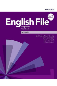 English File 4th Ed. Beginner A1 Workbook + Key