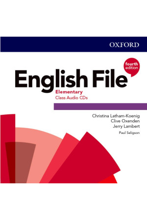 English File 4th Ed. Elem. A1/A2 Cl. CDs - English File 4th Ed. | Litterula