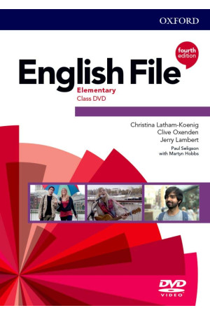 English File 4th Ed. Elem. A1/A2 DVDs - English File 4th Ed. | Litterula