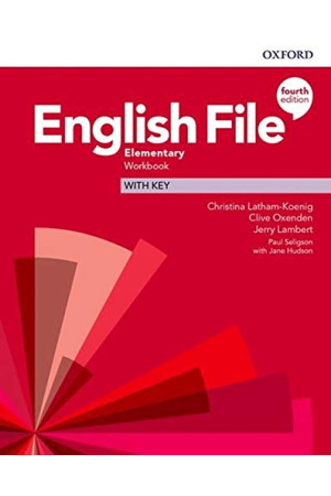 English File 4th Ed. Elem. A1/A2 WB + Key - English File 4th Ed. | Litterula