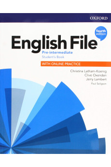 English File 4th Ed. Pre-Int. A2/B1 Student's Book + Online Practice