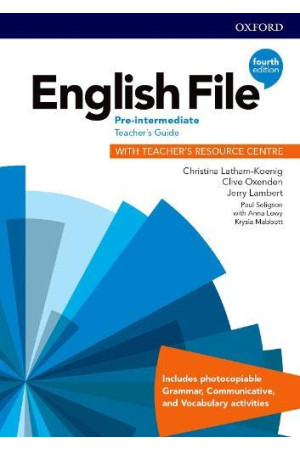 English File 4th Ed. Pre-Int. A2/B1 TB + TRC - English File 4th Ed. | Litterula