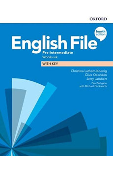 English File 4th Ed. Pre-Int. A2/B1 Workbook + Key