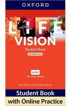 Life Vision Pre-Int. A2/B1 Student's Book + Online Practice (vadovėlis)