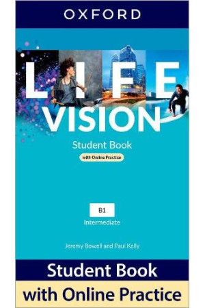 Life Vision Int. B1 SB + Online Practice (vadovėlis) - Life Vision | Litterula