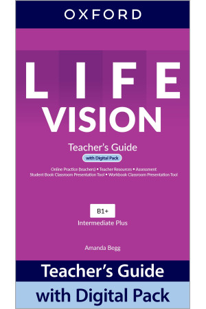 Life Vision Int. Plus B1+ TB + Digital Pack - Life Vision | Litterula