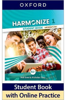 Harmonize 1 Student's Book + Online Practice (vadovėlis)