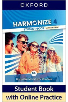 Harmonize 4 Student's Book + Online Practice (vadovėlis)