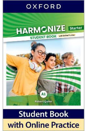Harmonize Starter SB + Online Practice (vadovėlis) - Harmonize | Litterula