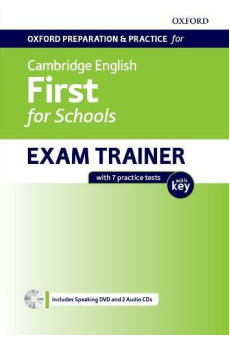 OP&P for C.E. B2 First for Schools Exam Trainer Book + Key & Tests