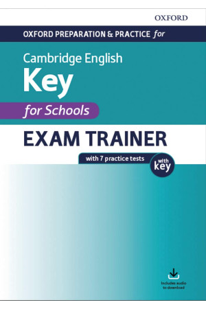 OP&P for C.E. A2 Key for Schools Exam Trainer Book + Key & Tests - KET EXAM (A2) | Litterula