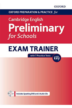 OP&P for C.E. B1 Preliminary for Schools Exam Trainer Book + Key & Tests - PET EXAM (B1) | Litterula