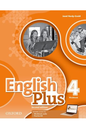 English Plus 2nd Ed. 4 WB + Practice Kit (pratybos) - English Plus 2nd Ed. | Litterula