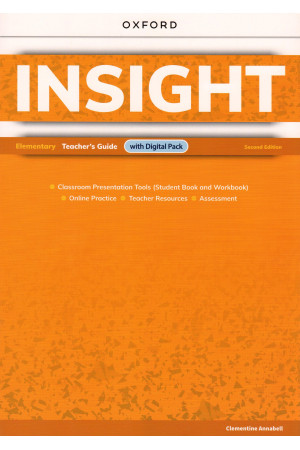 Insight 2nd Ed. Elem. TG with Digital Pack - Insight 2nd Ed. | Litterula