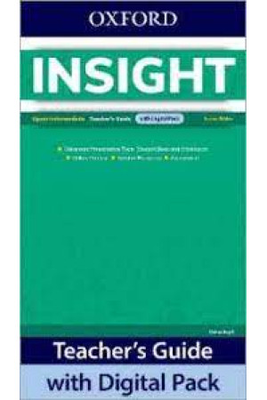 Insight 2nd Ed. Up-Int. TG with Digital Pack - Insight 2nd Ed. | Litterula