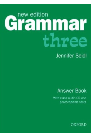 Grammar 3 Answer Book + Audio CD* - Gramatikos | Litterula