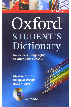 Oxford Student s Dictionary 3rd Ed. + CD-ROM* - Žodynai leisti užsienyje | Litterula