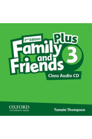 Family & Friends 2nd Ed. 3 Plus Class Audio CD - Family & Friends 2nd Ed. | Litterula