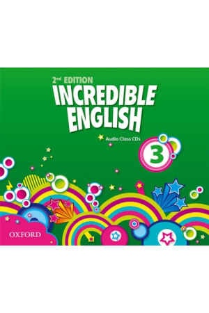 Incredible English 2nd Ed. 3 Class Audio CDs - Incredible English 2Ed. | Litterula