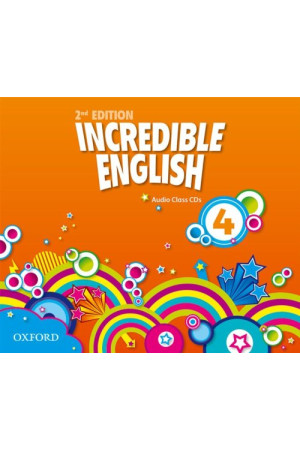Incredible English 2nd Ed. 4 Class Audio CDs - Incredible English 2Ed. | Litterula