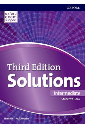 Solutions 3rd Ed. Int. B1/B2 SB (vadovėlis) - Solutions 3rd Ed. | Litterula