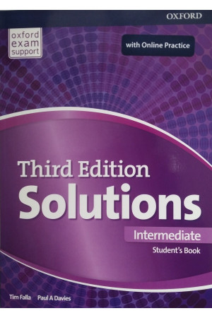 Solutions 3rd Ed. Int. B1/B2 SB & Online Practice - Solutions 3rd Ed. | Litterula