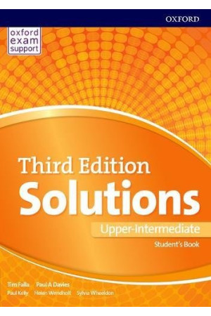 Solutions 3rd Ed. Up-Int. B2/B2+ SB (vadovėlis) - Solutions 3rd Ed. | Litterula