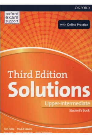 Solutions 3rd Ed. Up-Int. B2/B2+ SB & Online Practice - Solutions 3rd Ed. | Litterula