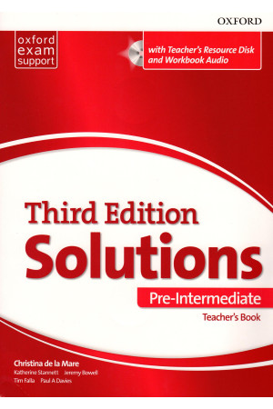 Solutions 3rd Ed. Pre-Int. A2/B1 TB Pack - Solutions 3rd Ed. | Litterula