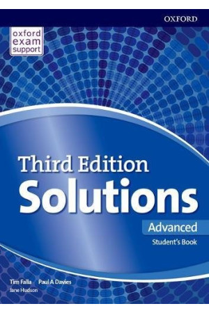 Solutions 3rd Ed. Adv. C1 SB (vadovėlis) - Solutions 3rd Ed. | Litterula