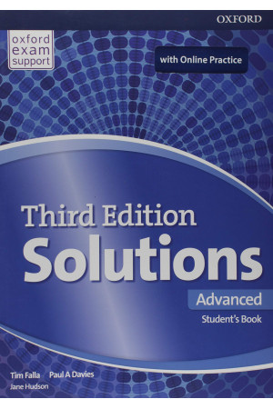 Solutions 3rd Ed. Adv. C1 SB & Online Practice - Solutions 3rd Ed. | Litterula