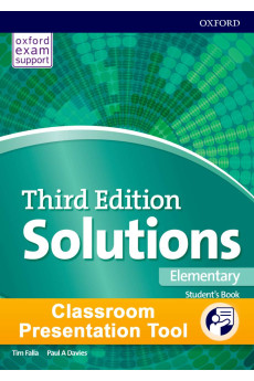 Solutions 3rd Ed. Elem. A1/A2 Classroom Presentation Tool Code SB + WB