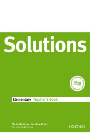 Solutions Elem. TB* - Solutions | Litterula