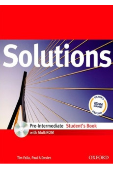 Solutions Pre-Int. Student's Book + Multi-ROM (vadovėlis)*