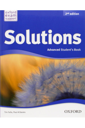 Solutions 2nd Ed. Adv. SB (vadovėlis)* - Solutions 2nd Ed. | Litterula