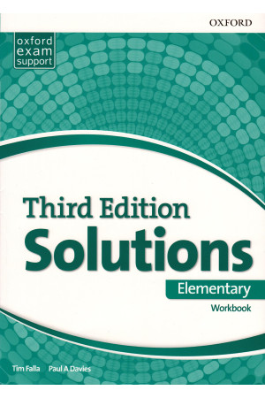 Solutions 3rd Ed. Elem. A1/A2 WB (pratybos) - Solutions 3rd Ed. | Litterula