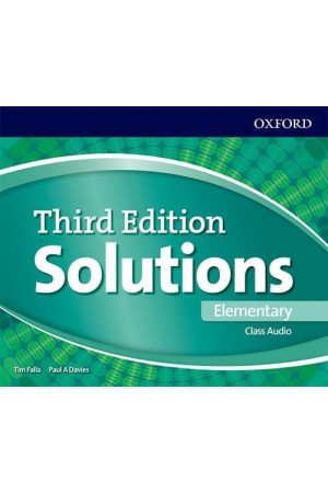 Solutions 3rd Ed. Elem. A1/A2 Cl. CDs - Solutions 3rd Ed. | Litterula
