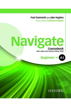 Navigate Beginner A1 Coursebook + DVD Video & Online Skills