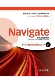 Navigate Pre-Int. B1 Coursebook + DVD Video & Online Skills