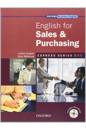 English for Sales & Purchasing Book + Multi-ROM* - Įvairių profesijų | Litterula