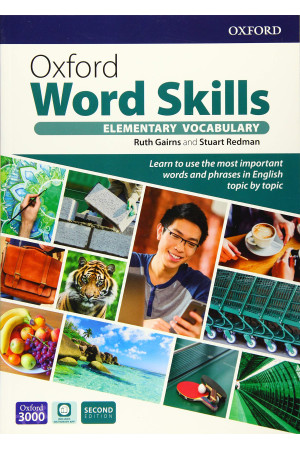 Oxford Word Skills Elem. Vocab. 2nd Ed. SB + OALD App - Žodyno lavinimas | Litterula