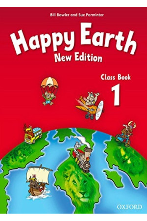 New Happy Earth 1 Class Book (vadovėlis)* - New Happy Earth | Litterula