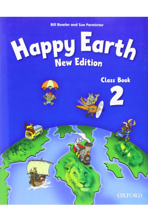 New Happy Earth 2 Class Book (vadovėlis)* - New Happy Earth | Litterula