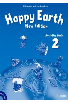 New Happy Earth 2 Activity Book + Multi-ROM (pratybos)*