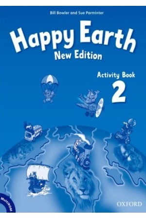 New Happy Earth 2 Activity Book + Multi-ROM (pratybos)* - New Happy Earth | Litterula