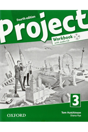Project 4th Ed. 3 WB + CD & Online Practice (pratybos) - Project 4th Ed. | Litterula